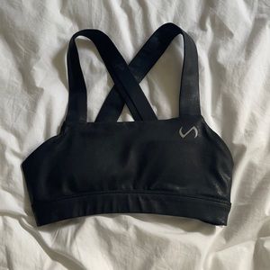 METALLIC SPORTS BRA